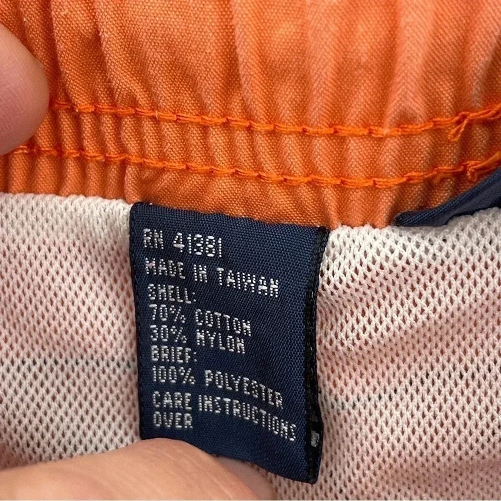 Polo Ralph Lauren Mens Size L lined swim trunks *flaw* 3206